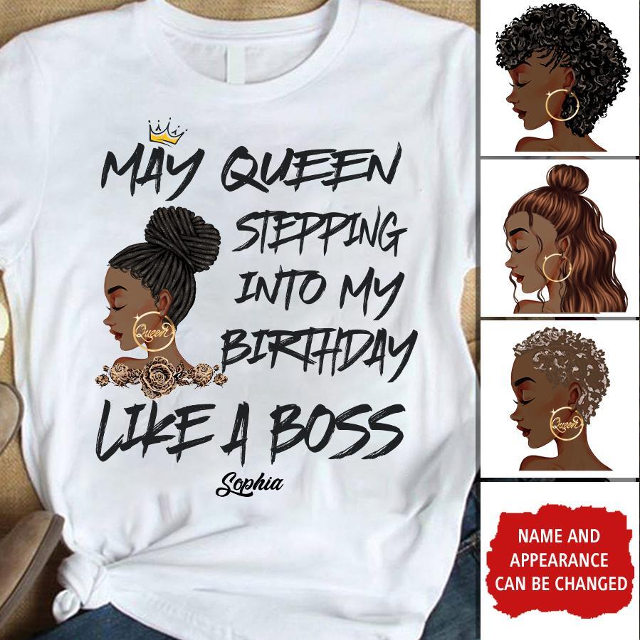 May Birthday Shirt, Custom Birthday Shirt, Queens Born In May, May Birthday Gifts, May Shirts For Woman