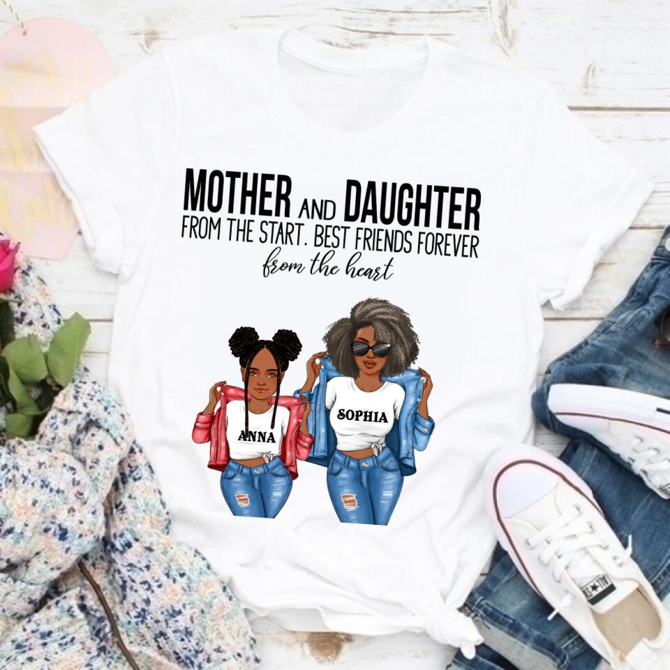 Personalized Mothers Day Shirts, Black Happy Mothers Day African American Stepmom Mothers Day Gifts , Mother‘s Day T Shirt, Bonus Mom Gifts, Mother’s Day Tee Shirts, Mother Day Gift