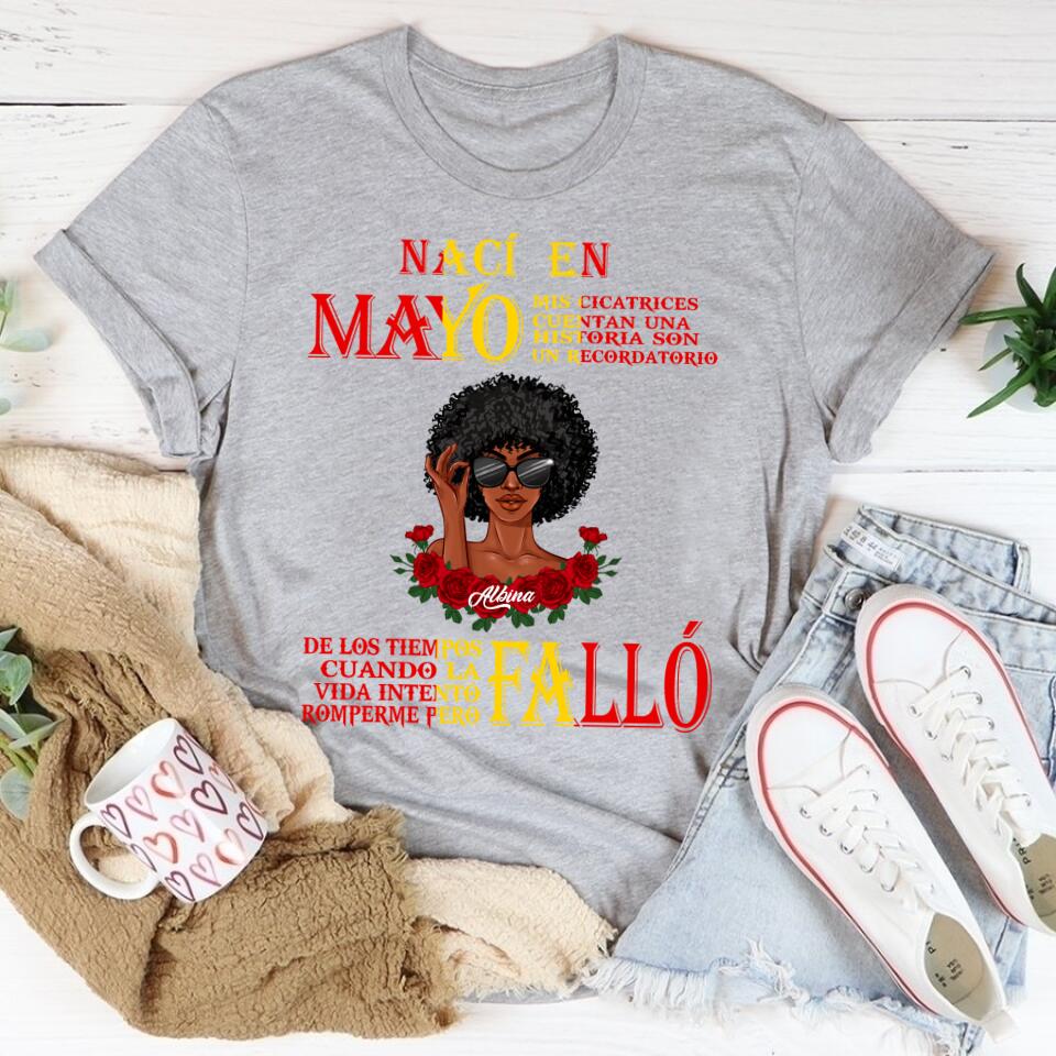 Camisa De Cumpleaños De Mayo, Camisa De Cumpleaños Personalizada, Reinas Nacidas En Mayo, Regalos De Cumpleaños De Mayo, Camisas De Mayo Para Mujeres