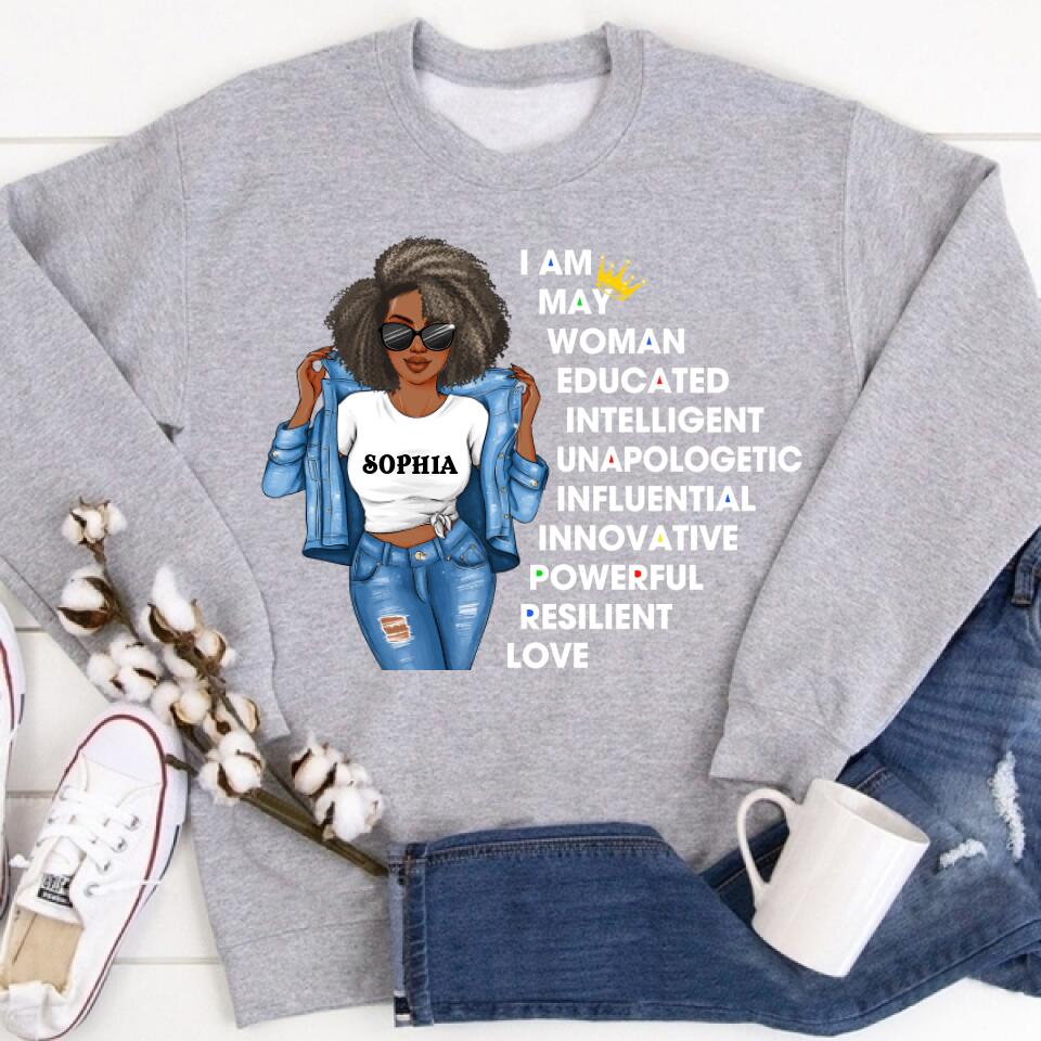 May Birthday Shirt, Custom Birthday Shirt, Queens Born In  May, May Birthday Gifts,  May Birthday Gifts