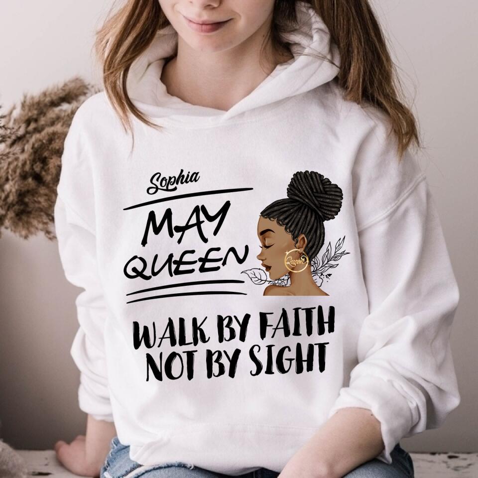 May Birthday Shirt, Custom Birthday Shirt, Queens Born In May, May Birthday Gifts, May Shirts For Woman