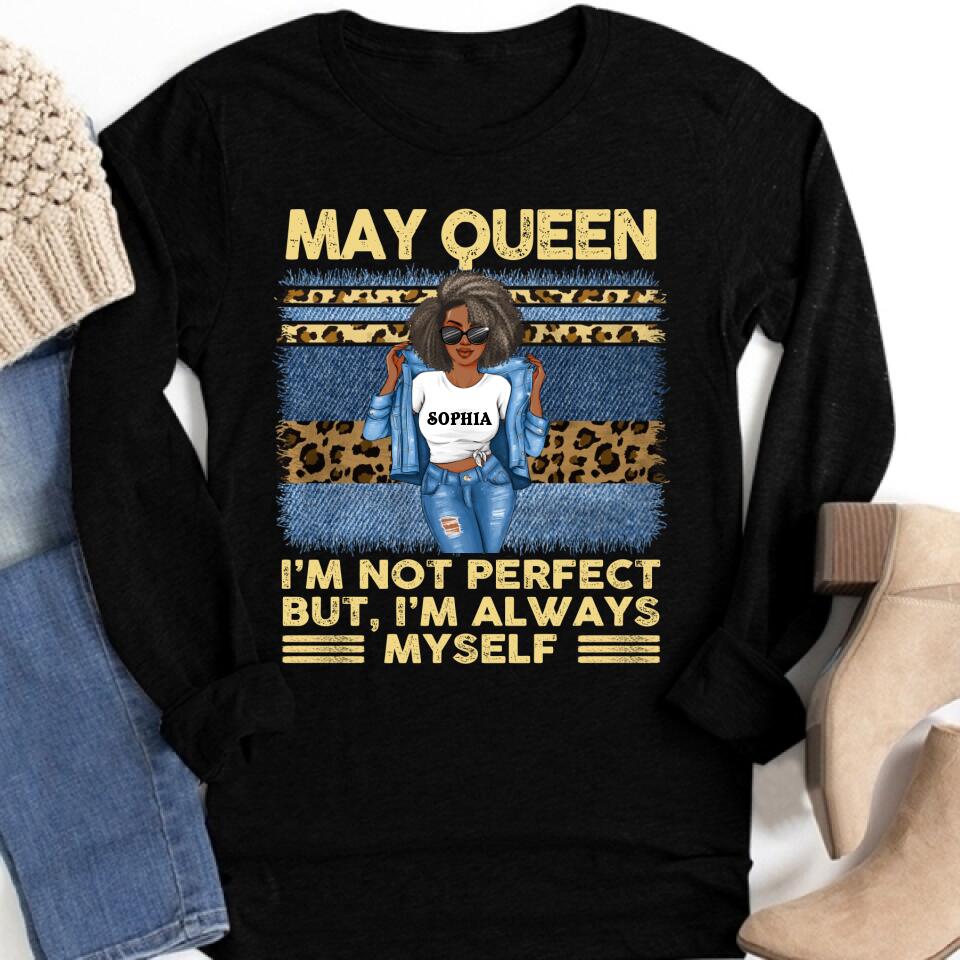 May Birthday Shirt, Custom Birthday Shirt, Queens Born In  May, May Birthday Gifts,  May Birthday Gifts