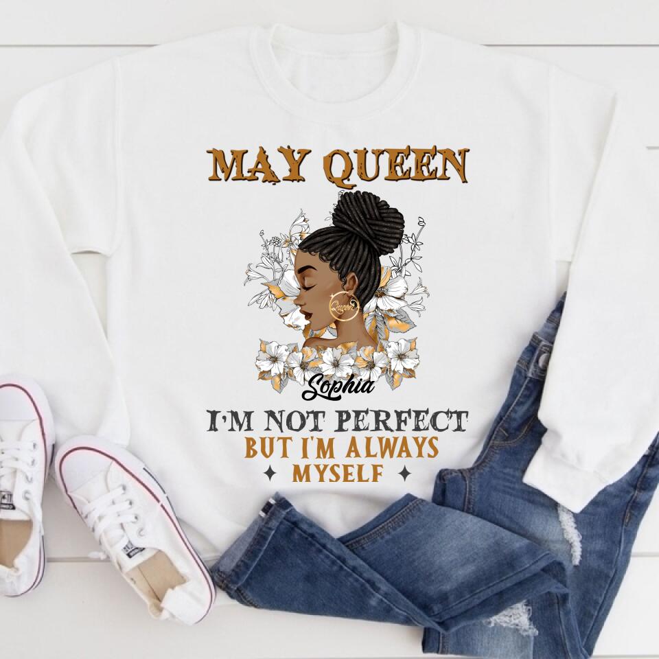 May Birthday Shirt, Custom Birthday Shirt, Queens Born In May, May Birthday Gifts, May Shirts For Woman