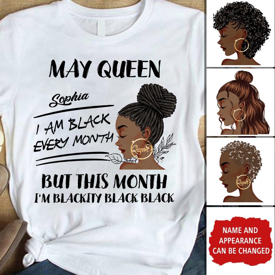 May Birthday Shirt, Custom Birthday Shirt, Queens Born In May, May Birthday Gifts, May Shirts For Woman