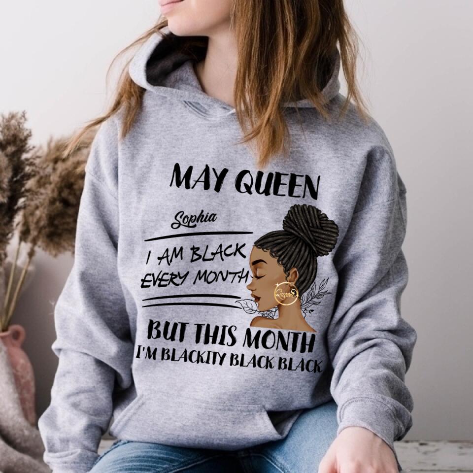 May Birthday Shirt, Custom Birthday Shirt, Queens Born In May, May Birthday Gifts, May Shirts For Woman