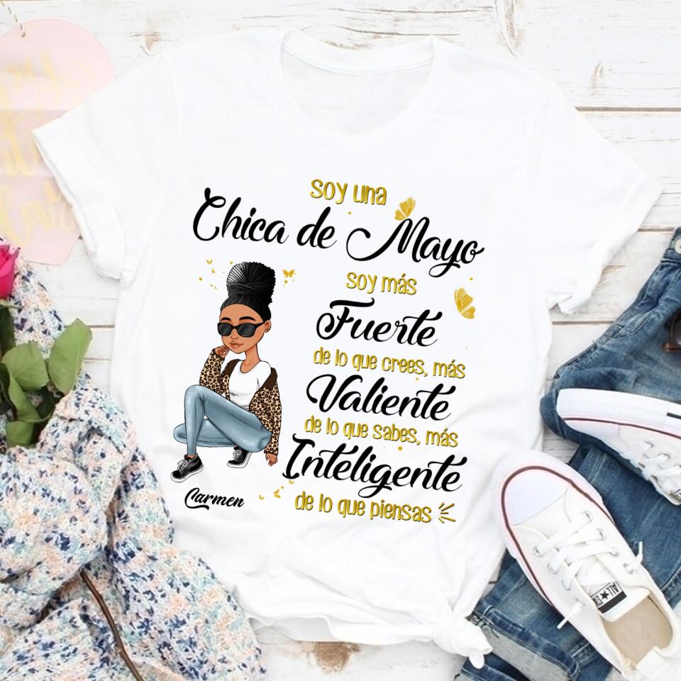 Camisa De Cumpleaños De Mayo, Camisa De Cumpleaños Personalizada, Reinas Nacidas En Mayo, Regalos De Cumpleaños De Mayo, Camisas De Mayo Para Mujeres