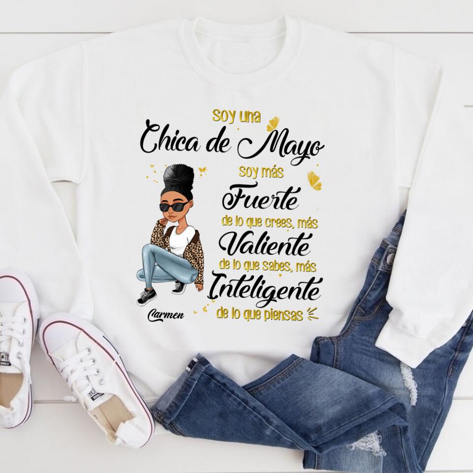 Camisa De Cumpleaños De Mayo, Camisa De Cumpleaños Personalizada, Reinas Nacidas En Mayo, Regalos De Cumpleaños De Mayo, Camisas De Mayo Para Mujeres