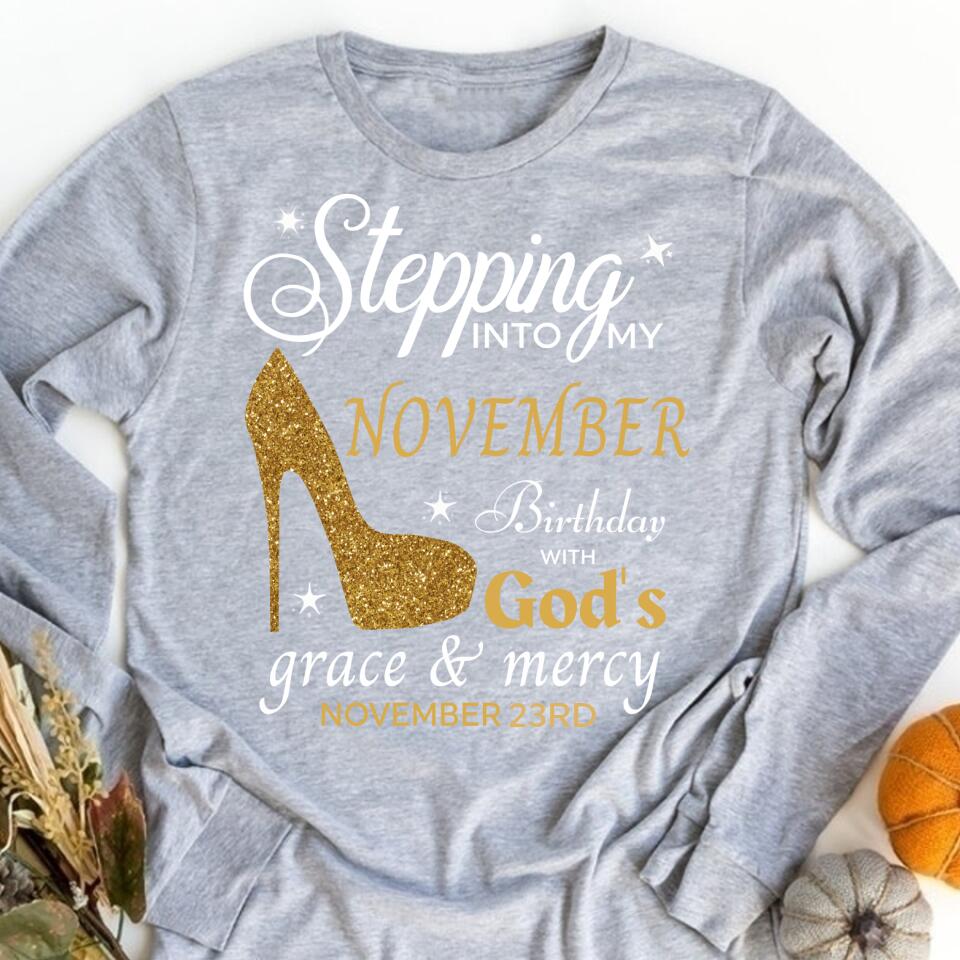 November Birthday Shirt, Custom Birthday Shirt, Queens Born In November, November Birthday Shirts For Woman, November Birthday Gifts