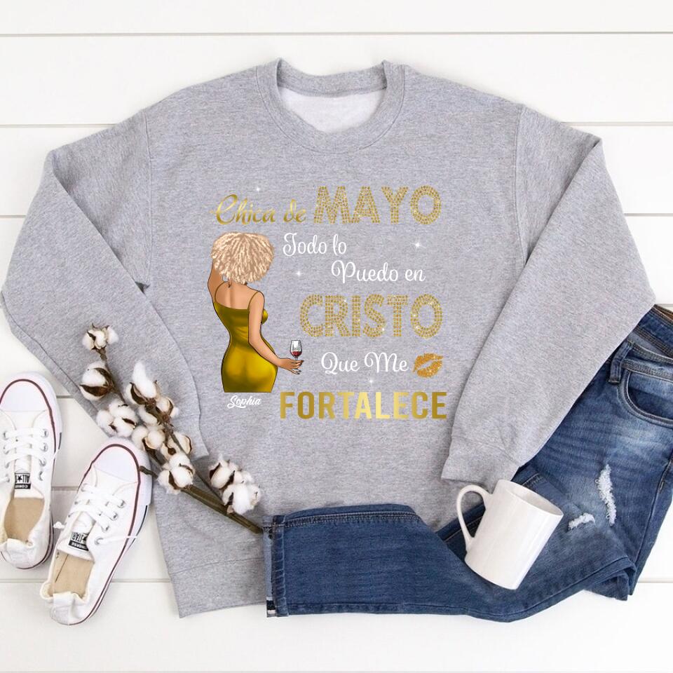 Camisa De Cumpleaños De Mayo, Camisa De Cumpleaños Personalizada, Reinas Nacidas En Mayo, Regalos De Cumpleaños De Mayo, Camisas De Mayo Para Mujeres