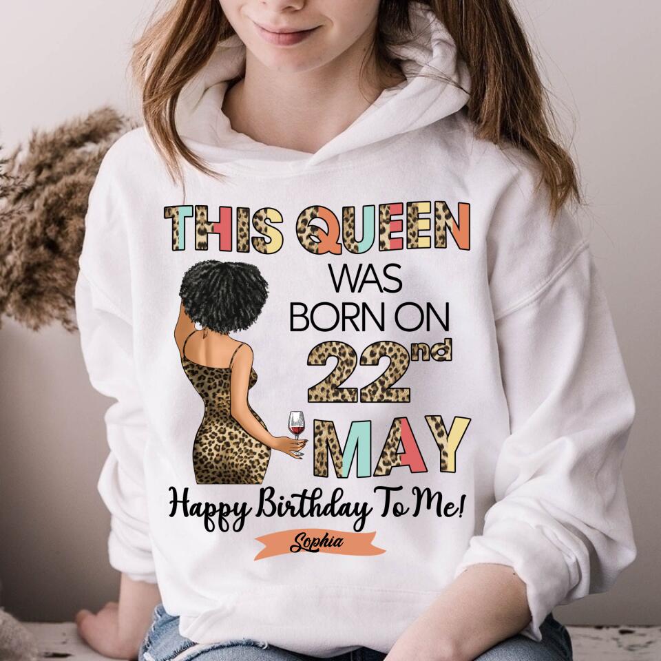 May Birthday Shirt, Custom Birthday Shirt, Queens Born In May, May Birthday Gifts, May Shirts For Woman