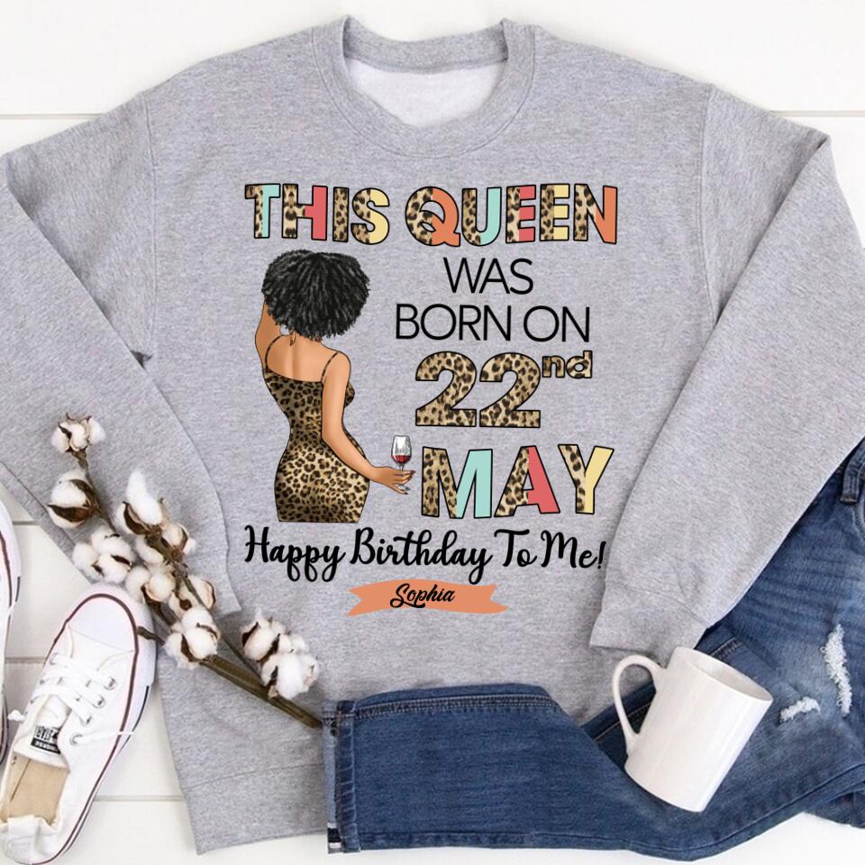 May Birthday Shirt, Custom Birthday Shirt, Queens Born In May, May Birthday Gifts, May Shirts For Woman
