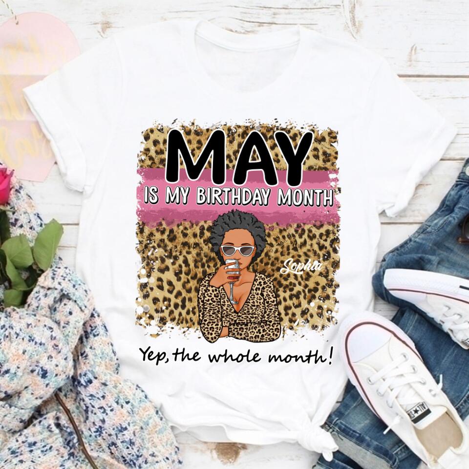 May Birthday Shirt, Custom Birthday Shirt, Queens Born In May, May Birthday Gifts, May Shirts For Woman