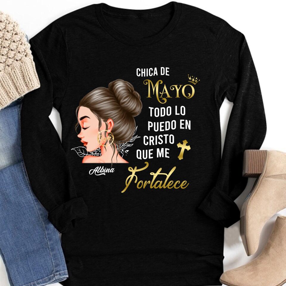 Camisa De Cumpleaños De Mayo, Camisa De Cumpleaños Personalizada, Reinas Nacidas En Mayo, Regalos De Cumpleaños De Mayo, Camisas De Mayo Para Mujeres