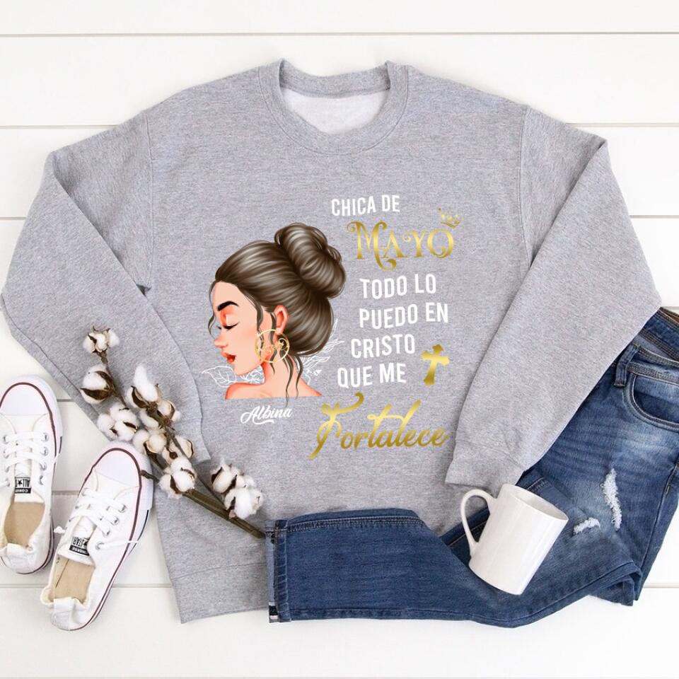 Camisa De Cumpleaños De Mayo, Camisa De Cumpleaños Personalizada, Reinas Nacidas En Mayo, Regalos De Cumpleaños De Mayo, Camisas De Mayo Para Mujeres