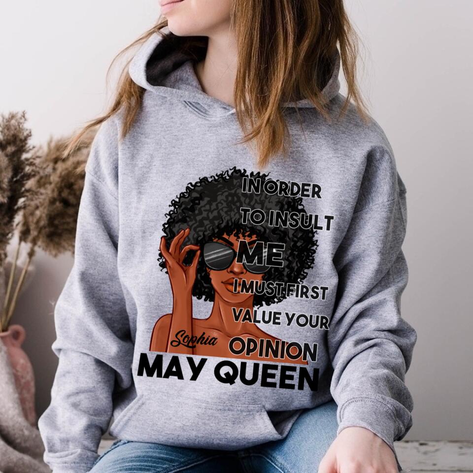 May Birthday Shirt, Custom Birthday Shirt, Queens Born In May, May Birthday Gifts, May Shirts For Woman