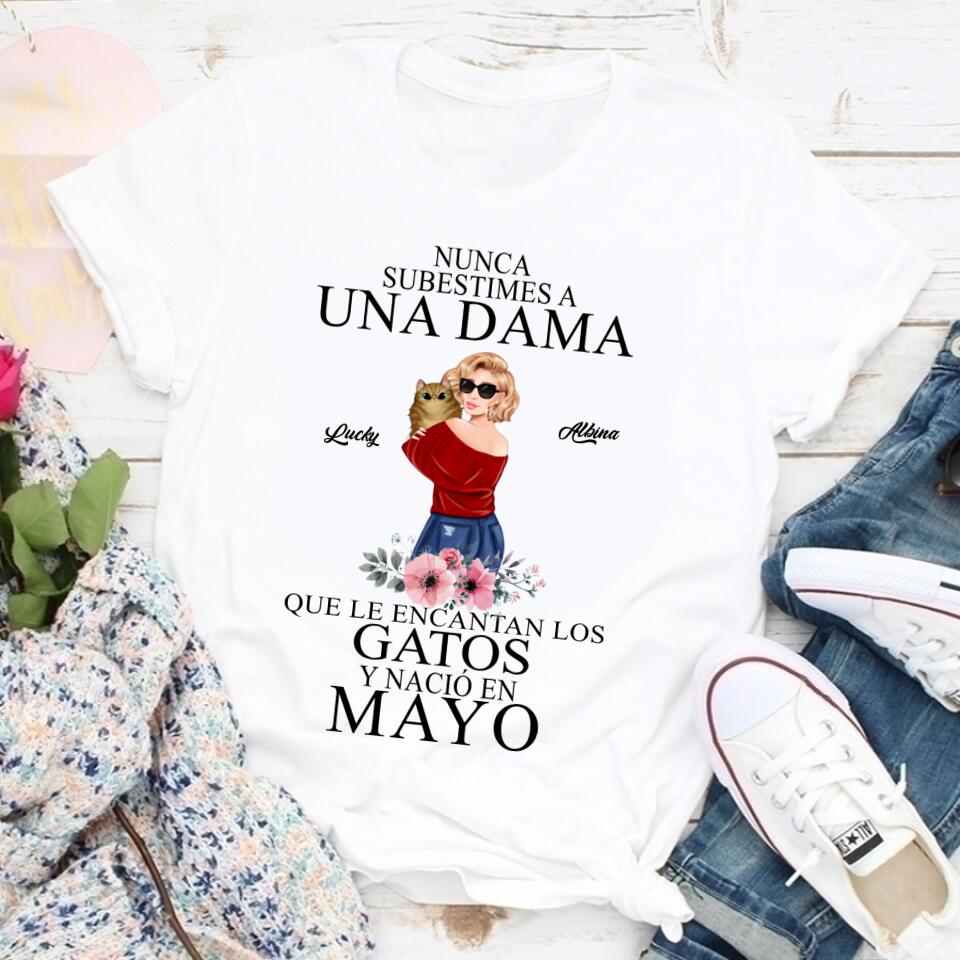 Camisa De Cumpleaños De Mayo, Camisa De Cumpleaños Personalizada, Reinas Nacidas En Mayo, Regalos De Cumpleaños De Mayo, Camisas De Mayo Para Mujeres