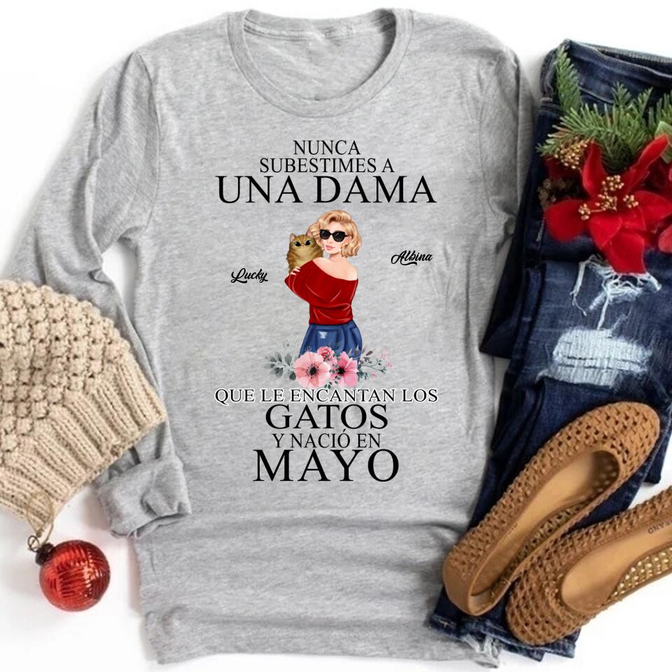 Camisa De Cumpleaños De Mayo, Camisa De Cumpleaños Personalizada, Reinas Nacidas En Mayo, Regalos De Cumpleaños De Mayo, Camisas De Mayo Para Mujeres