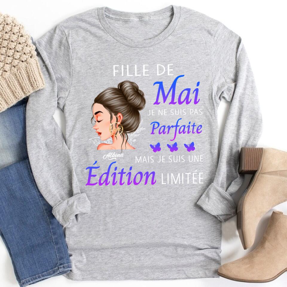 Chemise D&#39;anniversaire De Mai, Chemise D&#39;anniversaire Personnalisée, Reines Nées En Mai, Cadeaux D&#39;anniversaire De Mai, Chemises De Mai Pour Les Femmes