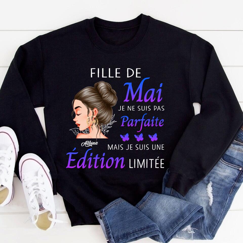 Chemise D&#39;anniversaire De Mai, Chemise D&#39;anniversaire Personnalisée, Reines Nées En Mai, Cadeaux D&#39;anniversaire De Mai, Chemises De Mai Pour Les Femmes