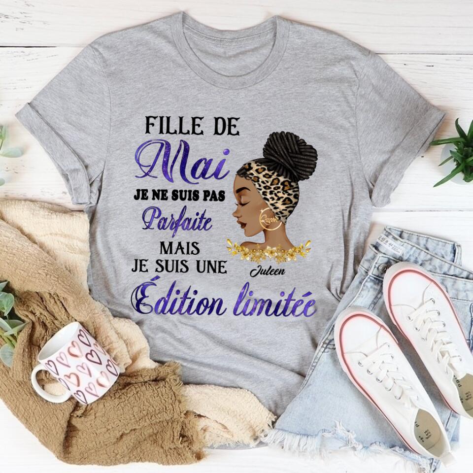 Chemise D&#39;anniversaire De Mai, Chemise D&#39;anniversaire Personnalisée, Reines Nées En Mai, Cadeaux D&#39;anniversaire De Mai, Chemises De Mai Pour Les Femmes