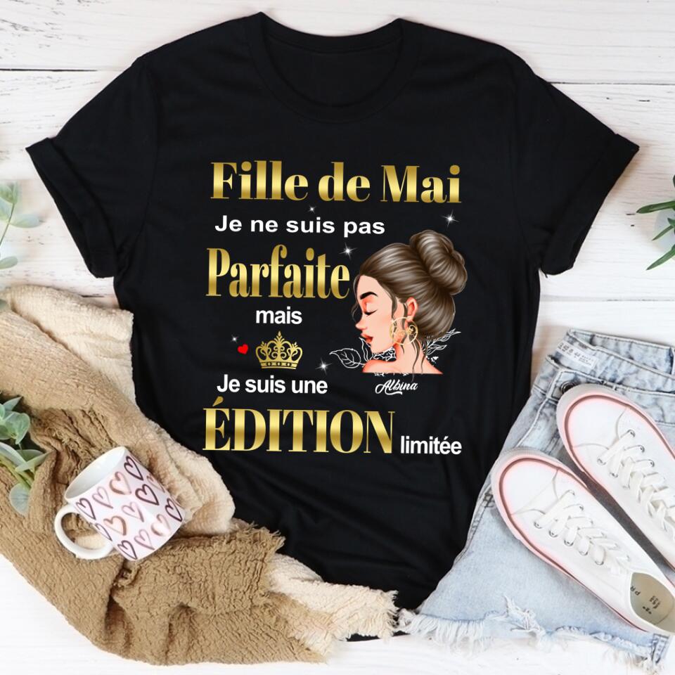 Chemise D&#39;anniversaire De Mai, Chemise D&#39;anniversaire Personnalisée, Reines Nées En Mai, Cadeaux D&#39;anniversaire De Mai, Chemises De Mai Pour Les Femmes