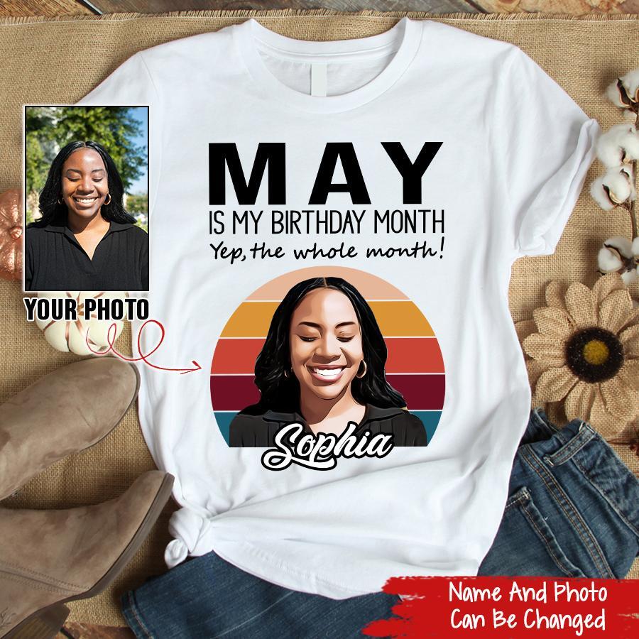 May Birthday Shirt, Custom Birthday Shirt, Queens Born In May, May Birthday Gifts, May Shirts For Woman