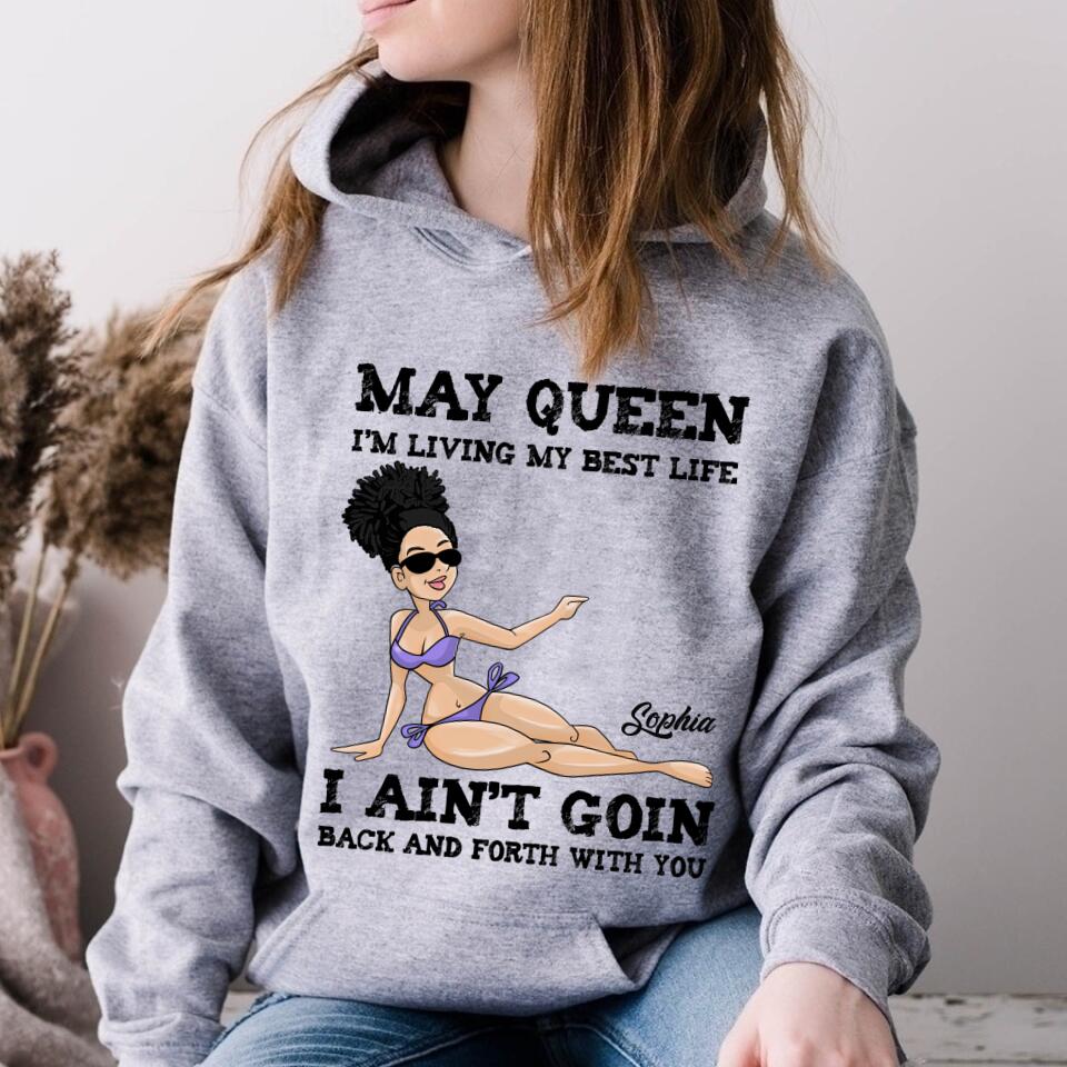May Birthday Shirt, Custom Birthday Shirt, Queens Born In May, May Birthday Gifts, May Shirts For Woman