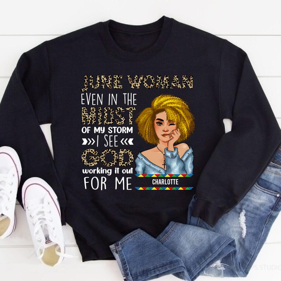 June Birthday Shirt, Custom Birthday Shirt, Queens Born In June, June Birthday Shirts For Woman, June Birthday Gifts