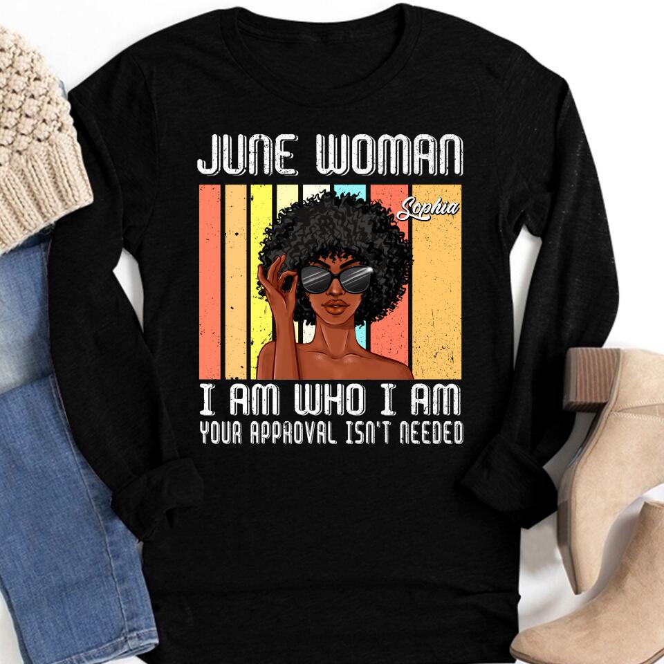 June Birthday Shirt, Custom Birthday Shirt, Queens Born In June, June Birthday Shirts For Woman, June Birthday Gifts