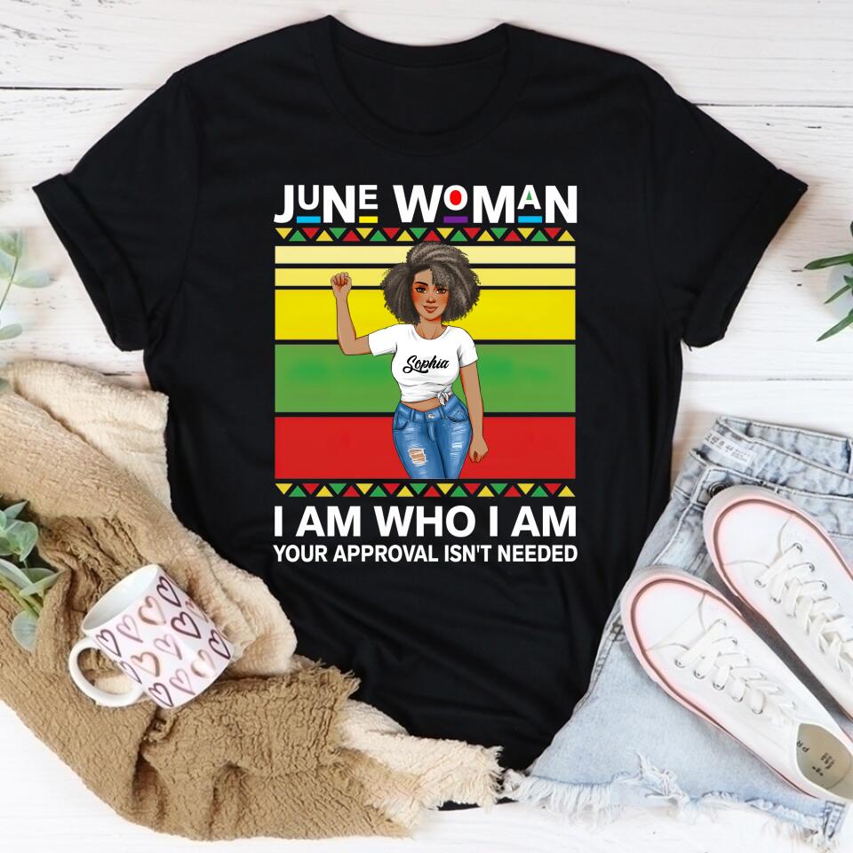 June Birthday Shirt, Custom Birthday Shirt, Queens Born In June, June Birthday Shirts For Woman, June Birthday Gifts