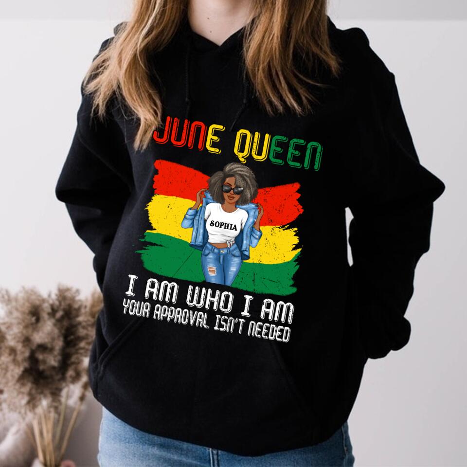 June Birthday Shirt, Custom Birthday Shirt, Queens Born In June, June Birthday Shirts For Woman, June Birthday Gifts