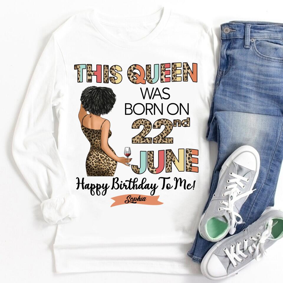 June Birthday Shirt, Custom Birthday Shirt, Queens Born In June, June Birthday Shirts For Woman, June Birthday Gifts, June Is My Birthday Month, Yep The Whole Month