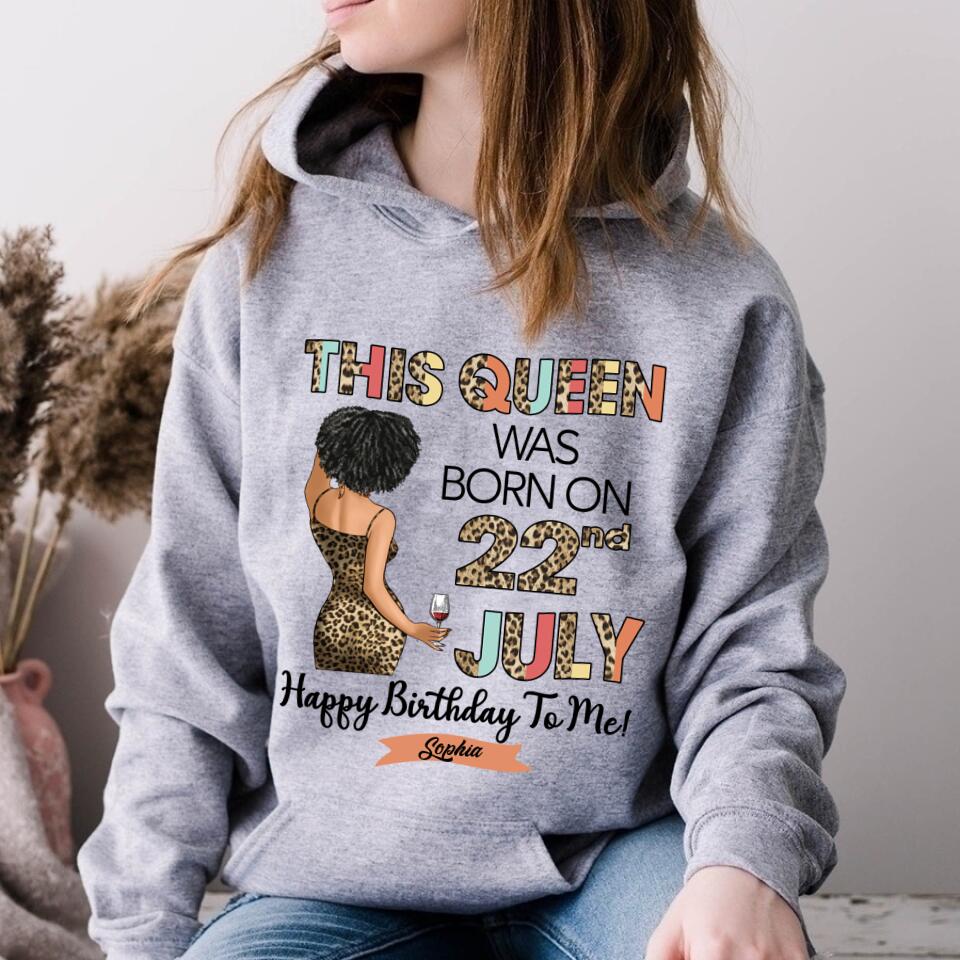 July Birthday Shirt, Custom Birthday Shirt, Queens Born In July, July Birthday Shirts For Woman, July Birthday Gifts, July Is My Birthday Month, Yep The Whole Month