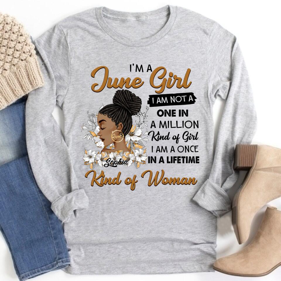 June Birthday Shirt, Custom Birthday Shirt, Queens Born In June, June Birthday Shirts For Woman, June Birthday Gifts