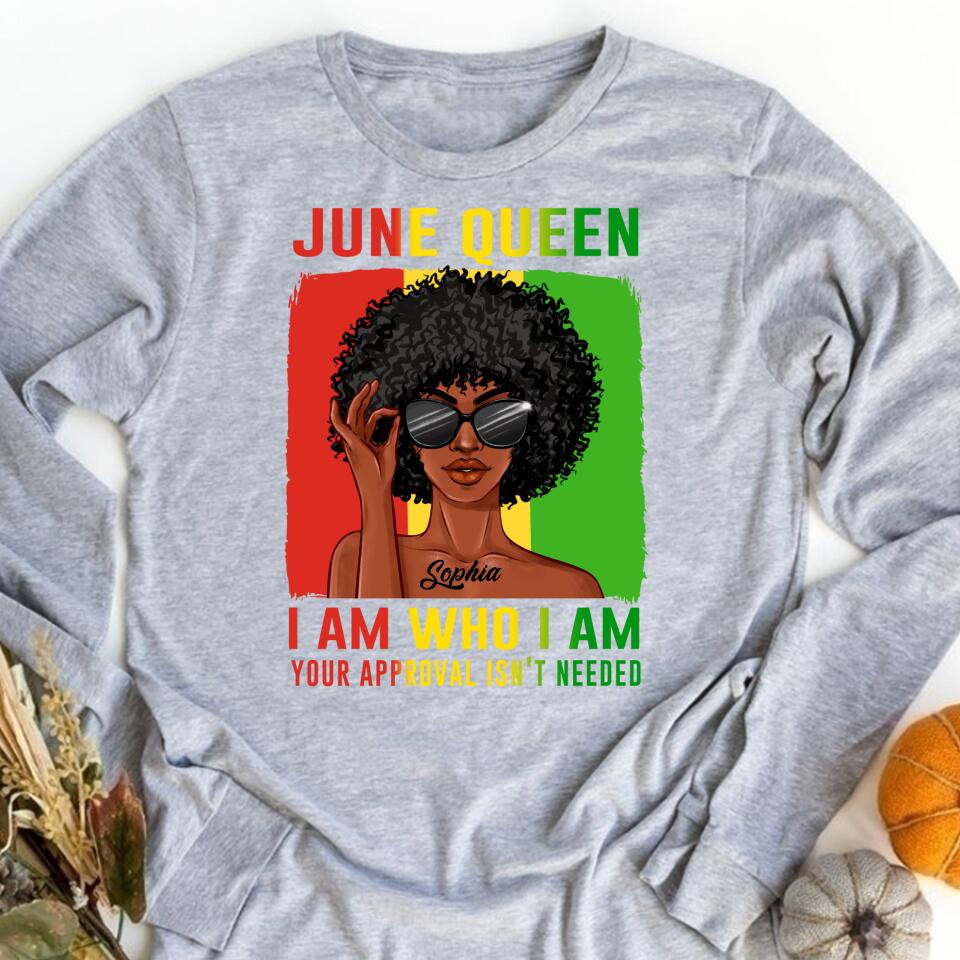 June Birthday Shirt, Custom Birthday Shirt, Queens Born In June, June Birthday Shirts For Woman, June Birthday Gifts