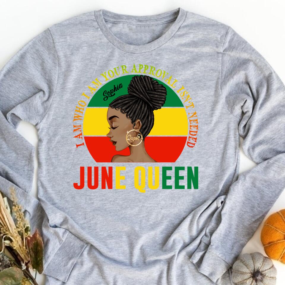 June Birthday Shirt, Custom Birthday Shirt, Queens Born In June, June Birthday Shirts For Woman, June Birthday Gifts