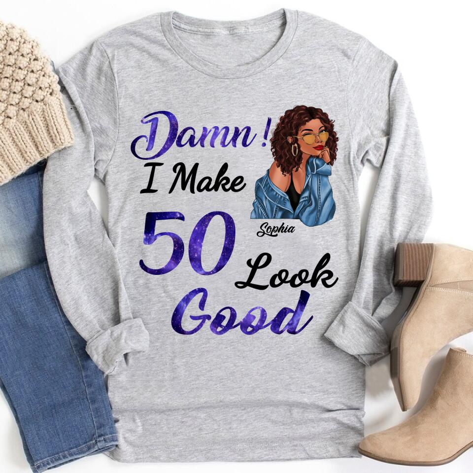 50th Birthday Shirts, Custom Birthday Shirts, Turning 50 Shirt, Gifts For Women Turning 50, 50th Birthday Shirts For Her - HCT