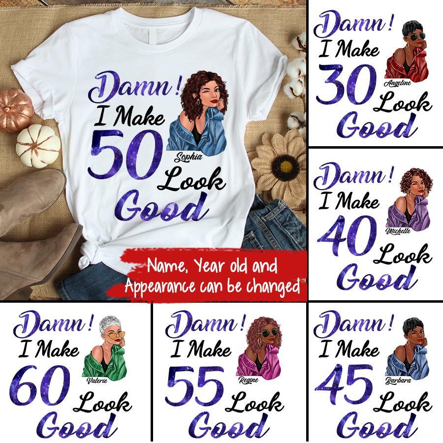 50th Birthday Shirts, Custom Birthday Shirts, Turning 50 Shirt, Gifts For Women Turning 50, 50th Birthday Shirts For Her - HCT