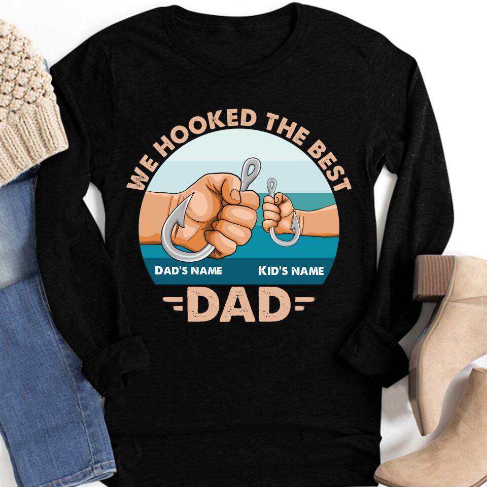 Personalized Fathers Day Shirts, Father‘s Day T Shirts, Fathers Day Fishing Shirt, Fathers Day Shirts For Dad, Happy Fathers Day Shirts, Father Day Gift