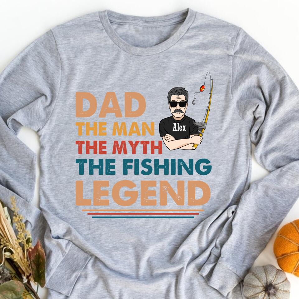 Personalized Fathers Day Shirts, Father‘s Day T Shirts, Fathers Day Fishing Shirt, Fathers Day Shirts For Dad, Happy Fathers Day Shirts, Father Day Gift