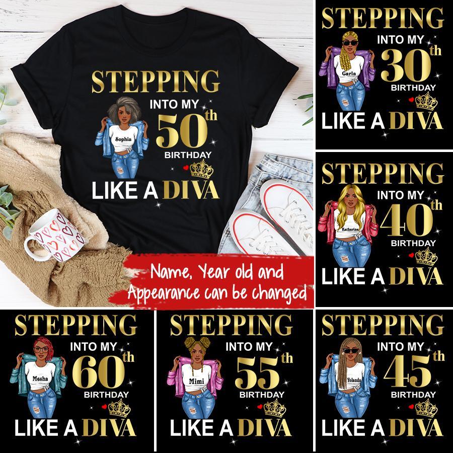 50th Birthday Shirts, Custom Birthday Shirts, Turning 50 Shirt, Gifts For Women Turning 50, 50th Birthday Shirts For Her - HCT