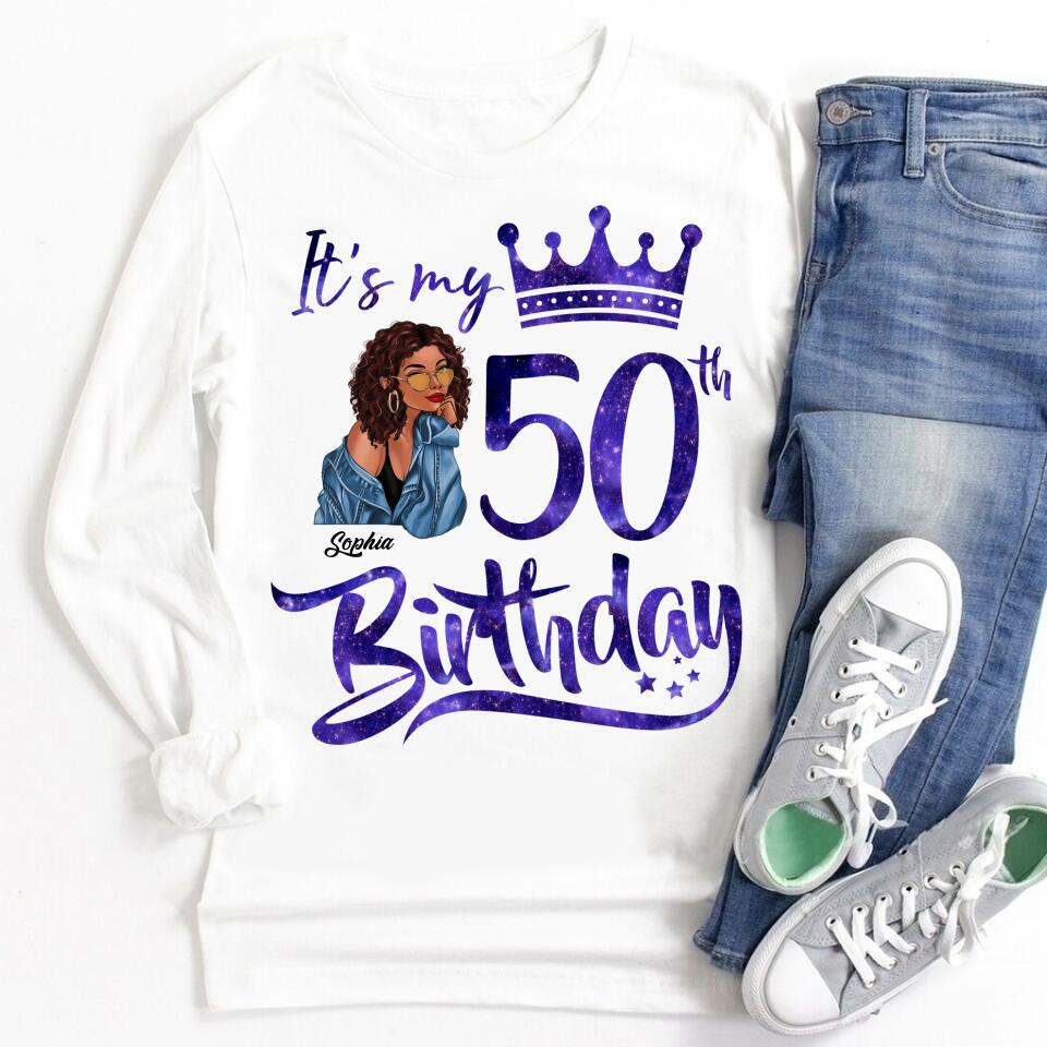 Custom Birthday Shirt, Birthday Shirt, Gifts For Birthday, Birthday Shirts For Her, Birthday Shirts for Women, It&#39;s my Birthday Shirt - HCT