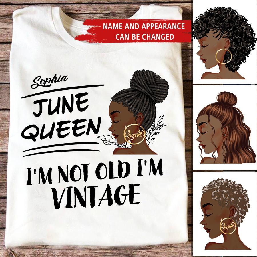 June Birthday Shirt, Custom Birthday Shirt, Queens Born In June, June Birthday Shirts For Woman, June Birthday Gifts