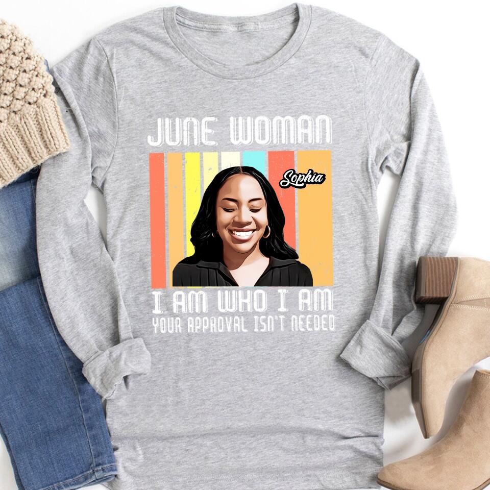 June Birthday Shirt, Custom Birthday Shirt, Queens Born In June, June Birthday Shirts For Woman, June Birthday Gifts