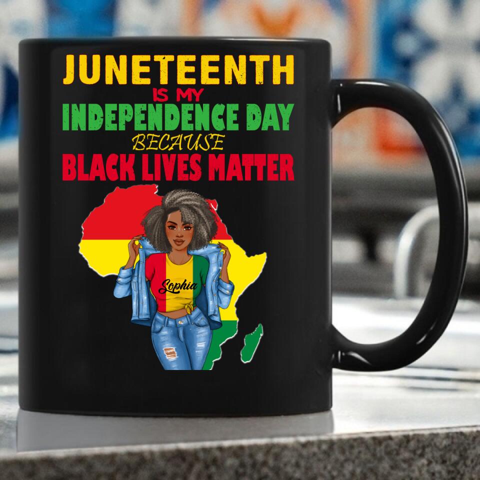 Juneteenth Shirt, Custom Juneteenth Shirt, Juneteenth Is My Independence Day Free ish since 1865 T-Shirt