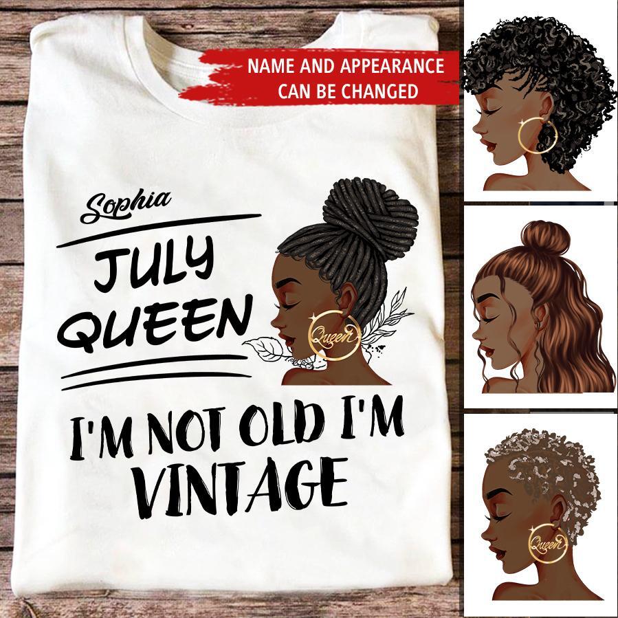 July Birthday Shirt, Custom Birthday Shirt, Queens Born In July, July Birthday Shirts For Woman, July Birthday Gifts