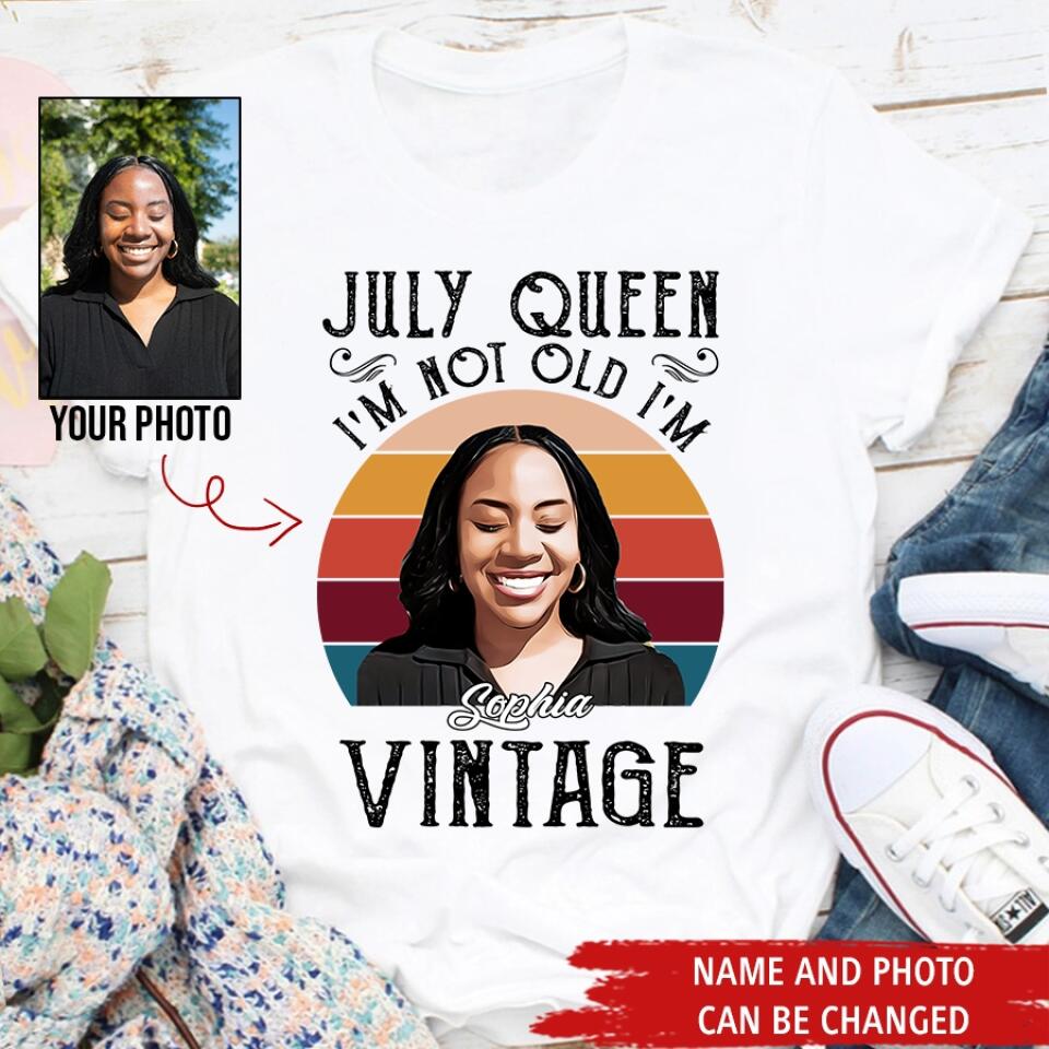 July Birthday Shirt, Custom Birthday Shirt, Queens Born In July, July Birthday Shirts For Woman, July Birthday Gifts