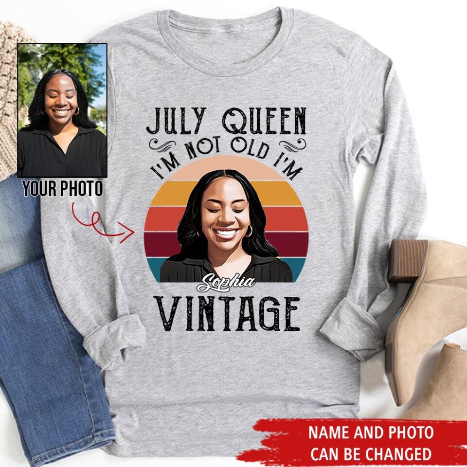 July Birthday Shirt, Custom Birthday Shirt, Queens Born In July, July Birthday Shirts For Woman, July Birthday Gifts