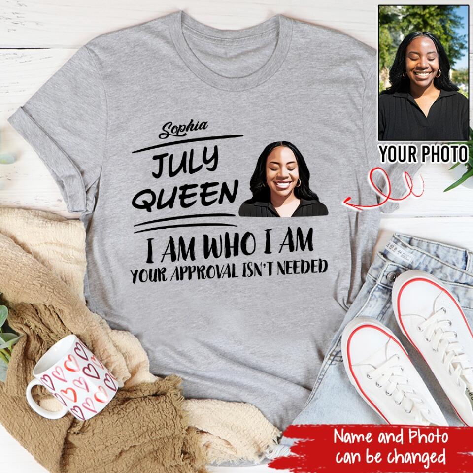 July Birthday Shirt, Custom Birthday Shirt, Queens Born In July, July Birthday Shirts For Woman, July Birthday Gifts