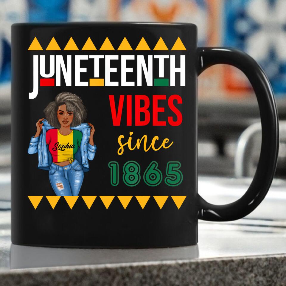 Juneteenth Shirt, Custom Juneteenth Shirt, Juneteenth Is My Independence 1865 Celebrating Freedom Day T-Shirt
